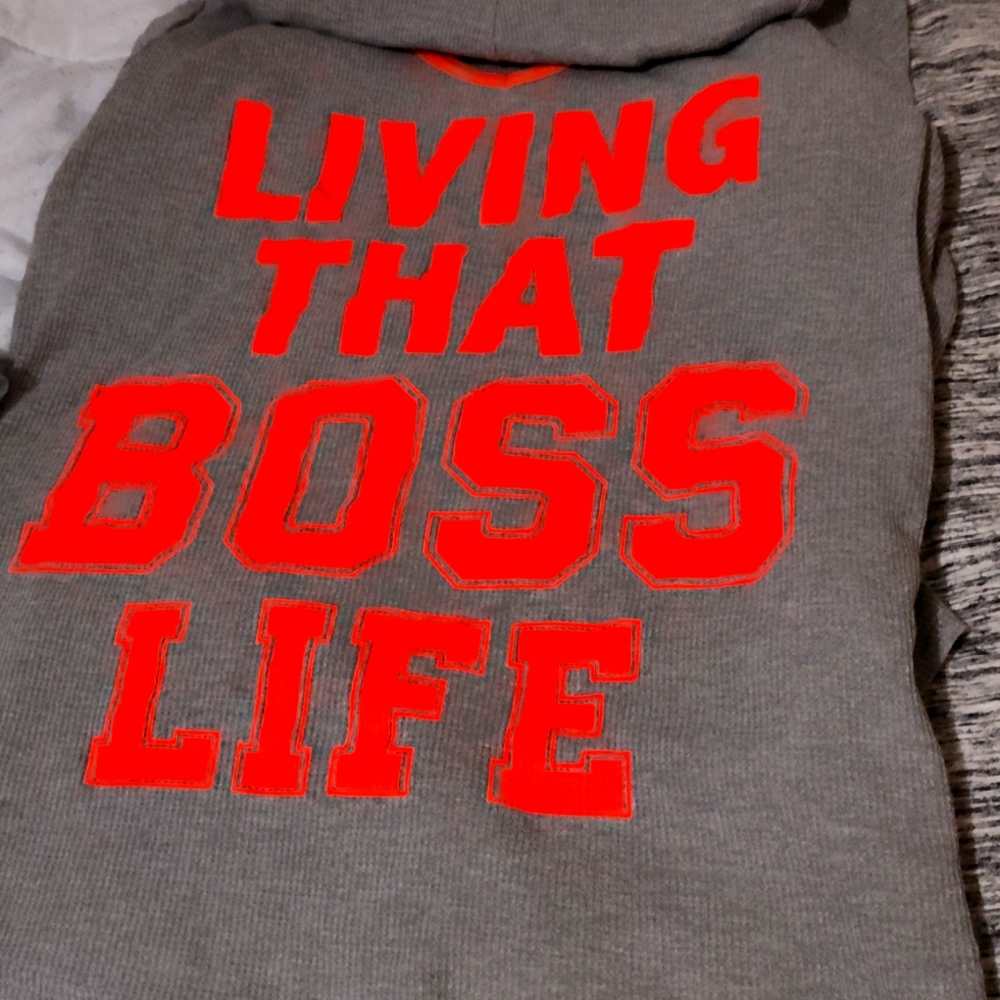 Long sleeve hooded tee